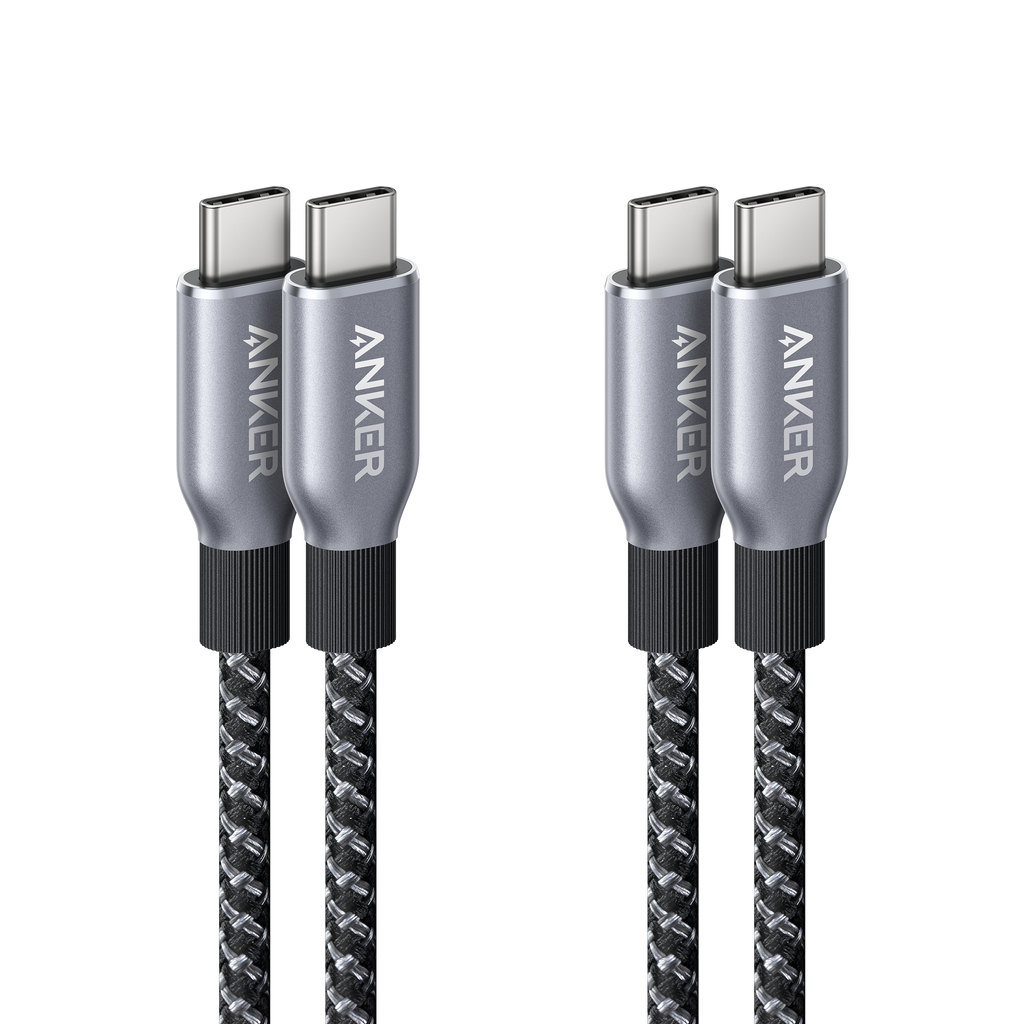 Prime USB-C to USB-C Cable (240W, Upcycled-Braided, 2-Pack) R1