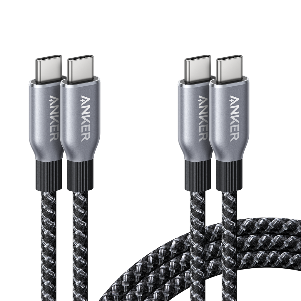 Prime USB-C to USB-C Cable (240W, Upcycled-Braided, 2-Pack) R1
