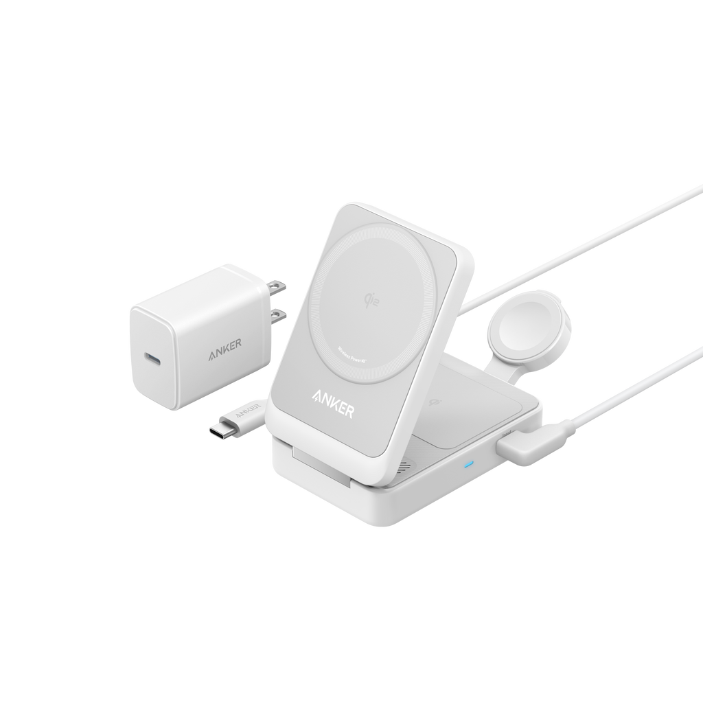 Refurbished MagGo Wireless Charging Station (Foldable 3-in-1) X2
