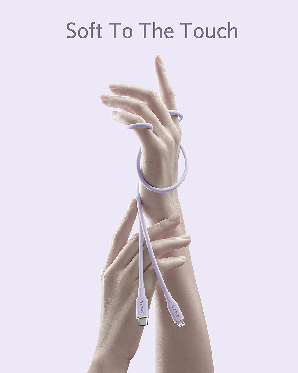 641 USB-C to Lightning Cable (Flow, 3ft Silicone) U9