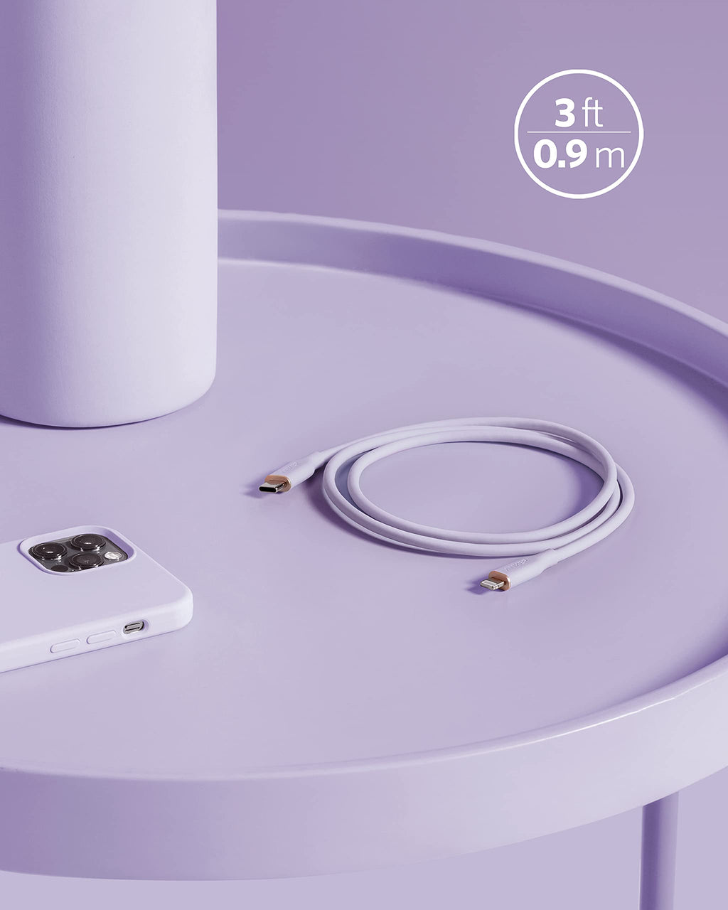 641 USB-C to Lightning Cable (Flow, Silicone) K9