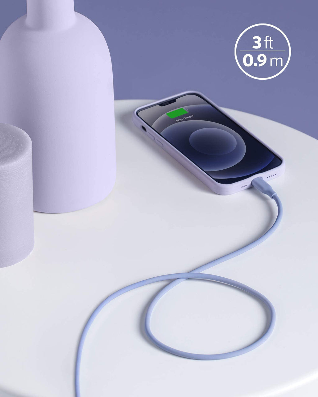 641 USB-C to Lightning Cable (Flow, Silicone) K9