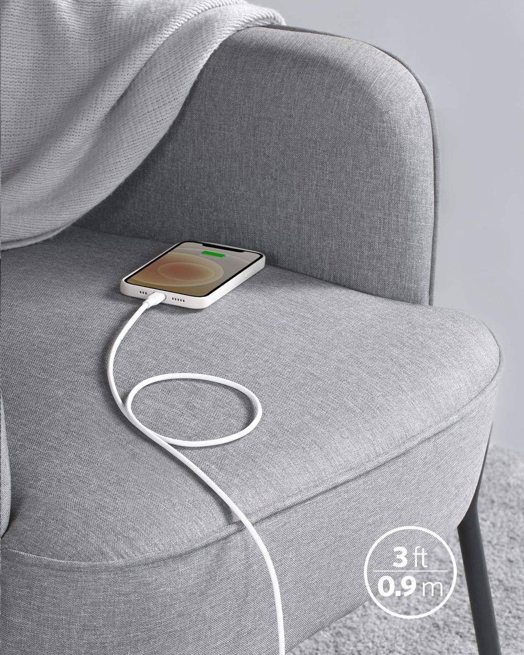 641 USB-C to Lightning Cable (Flow, Silicone) Y6