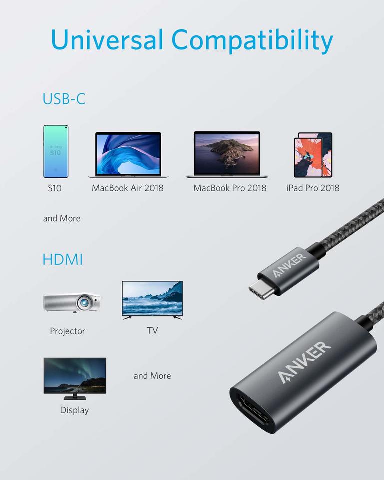 310 USB-C Adapter (4K HDMI) E6