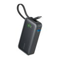 Nano Power Bank (30W, Built-In USB-C Cable) T7