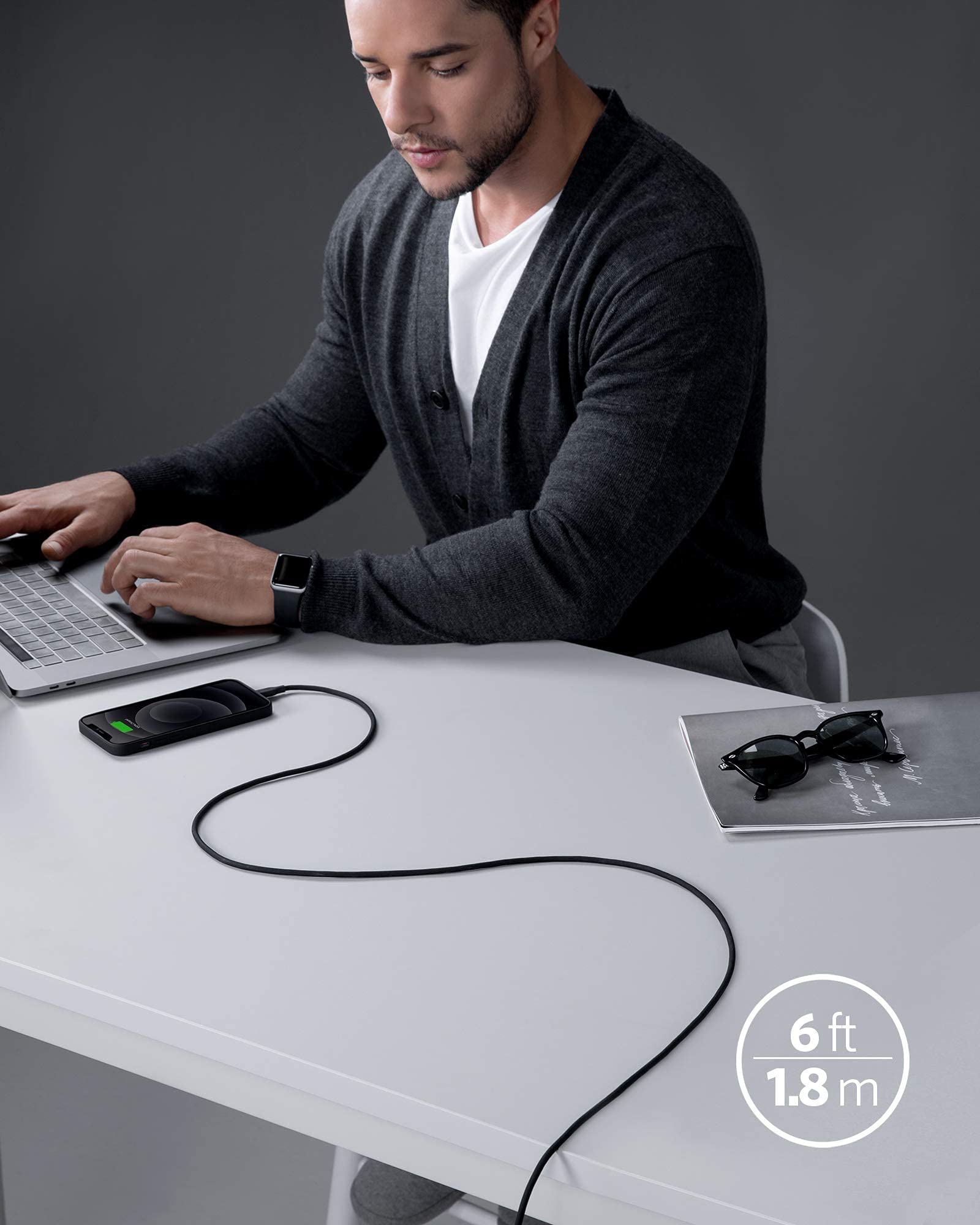 641 USB-C to Lightning Cable (Flow, Silicone) Y6