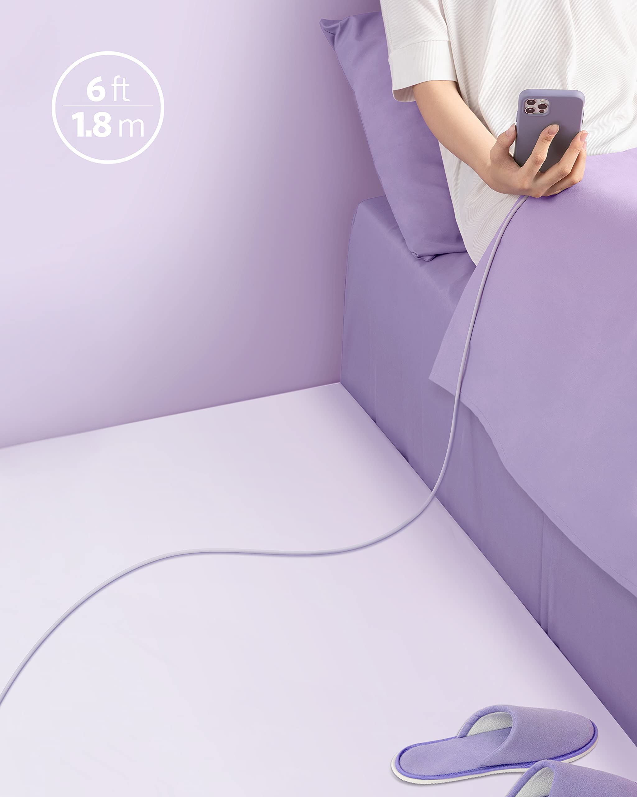 Refurbished 641 USB-C to Lightning Cable (Flow, Silicone) S4