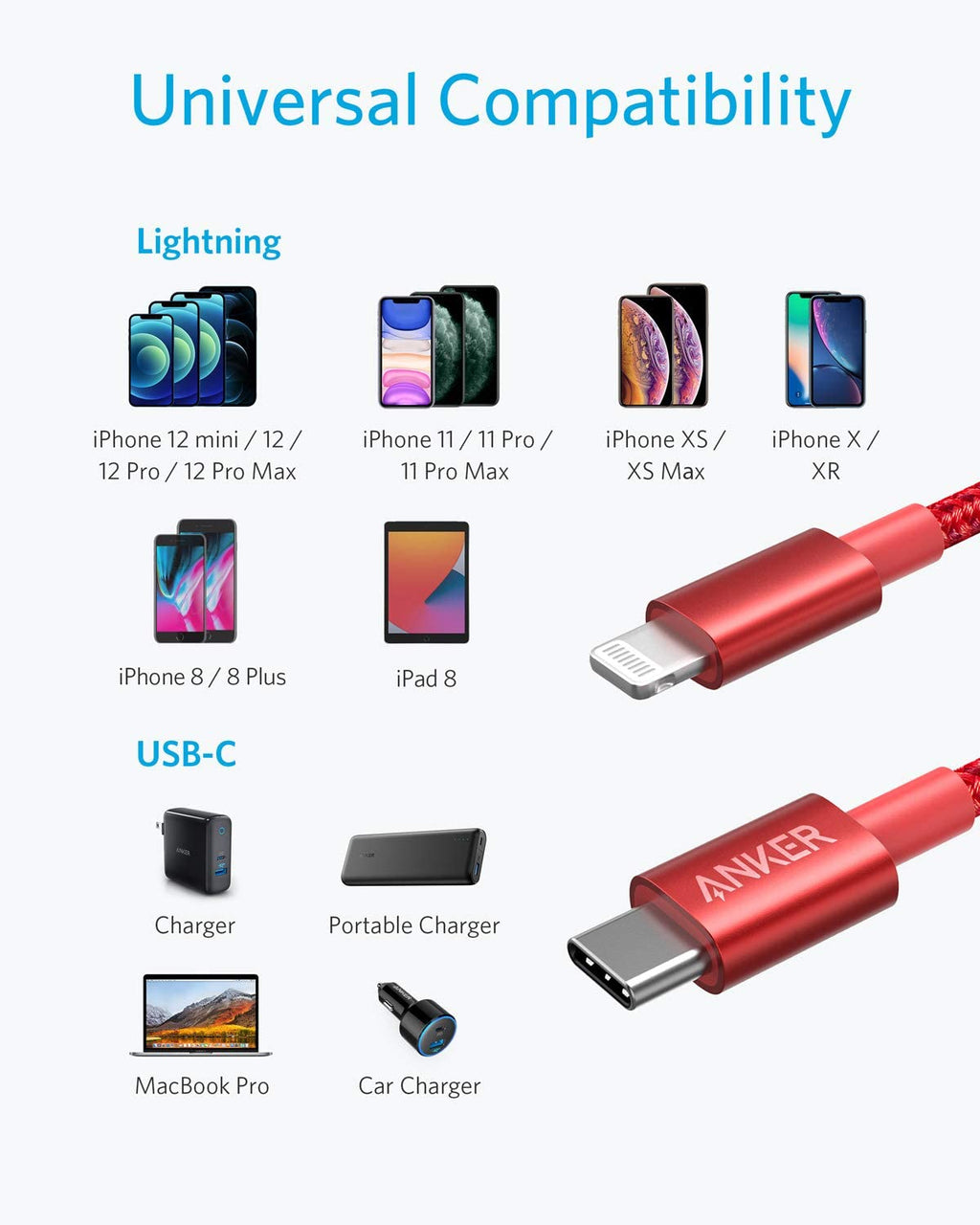 331 USB-C to Lightning Cable E0