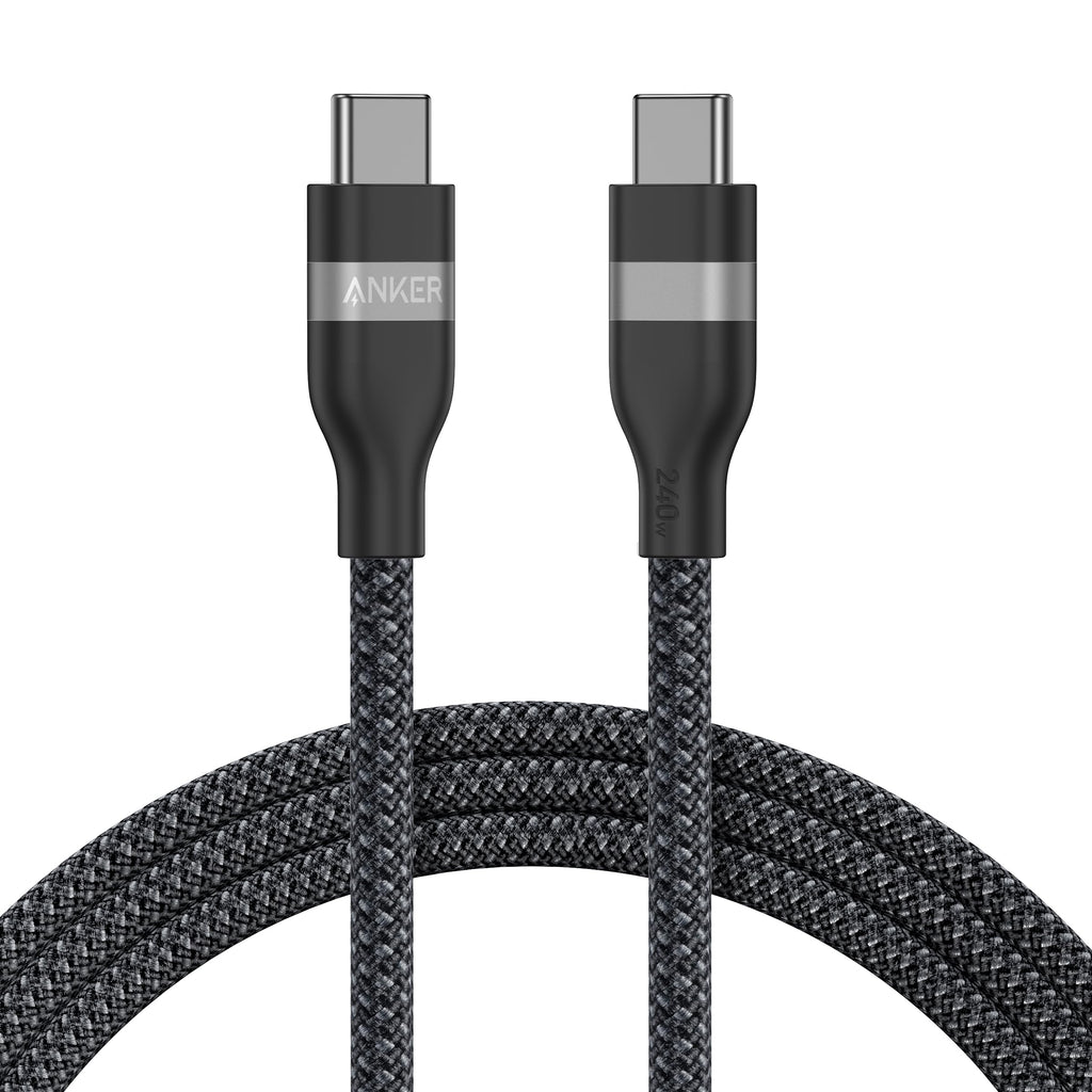 USB-C to USB-C Cable (3 ft / 6 ft, 240W, Upcycled-Braided) C8