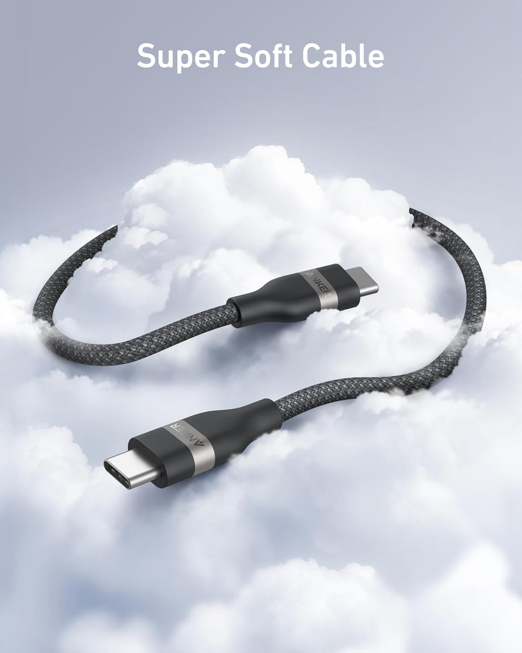 USB-C to USB-C Cable (3 ft / 6 ft, 240W, Upcycled-Braided) E6