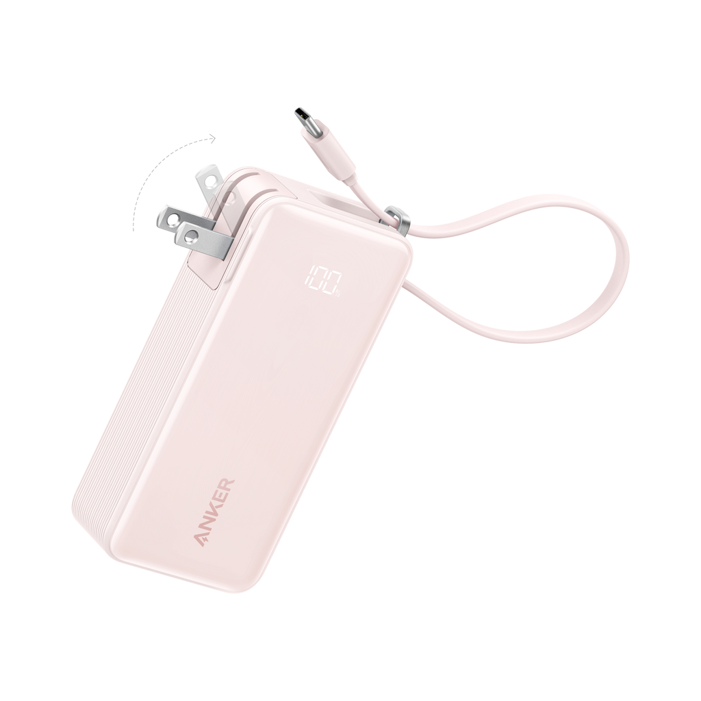 Power Bank (10K, Fusion, Built-In Cable) O7