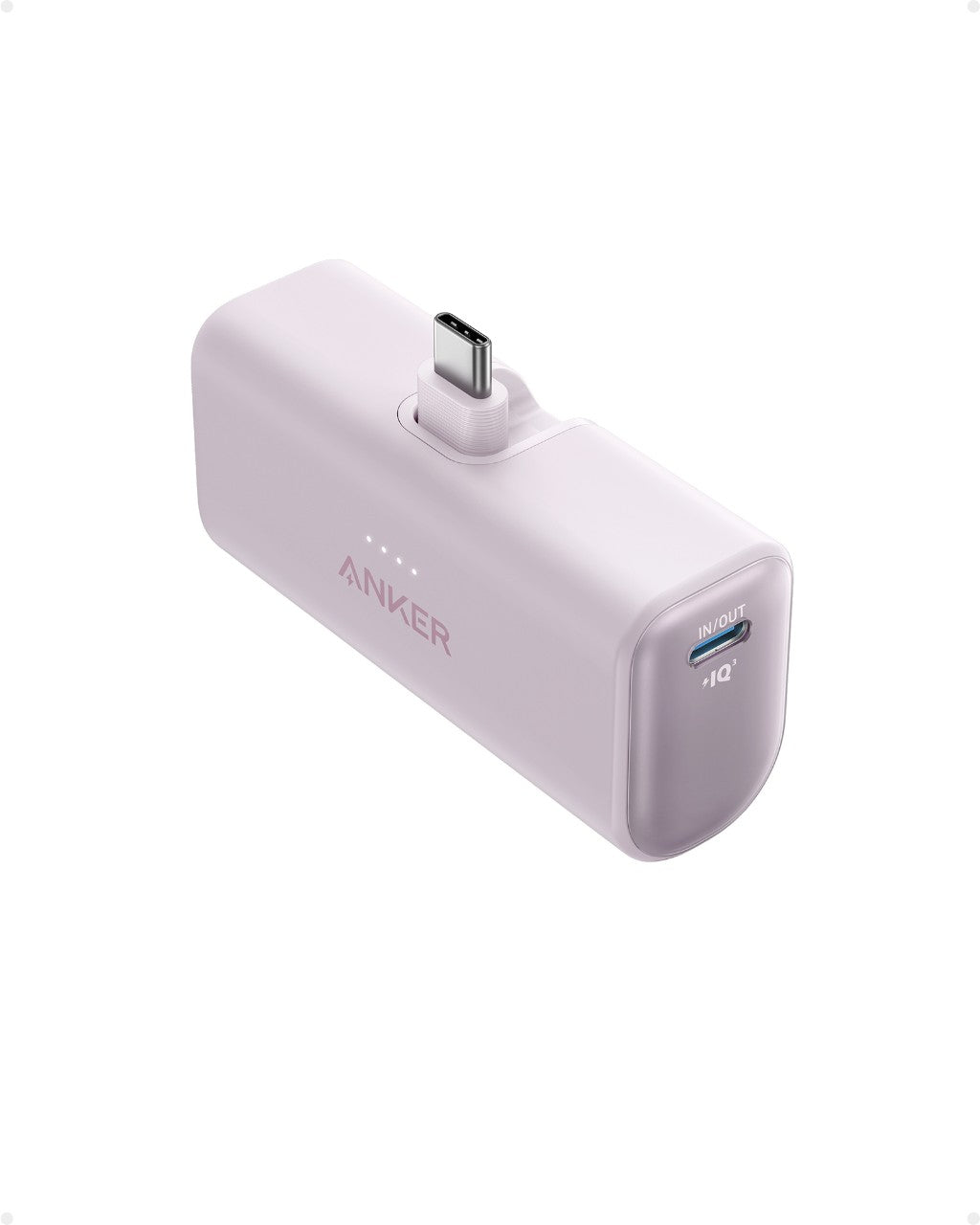 Refurbished Nano Power Bank (22.5W, Built-In USB-C Connector) T3