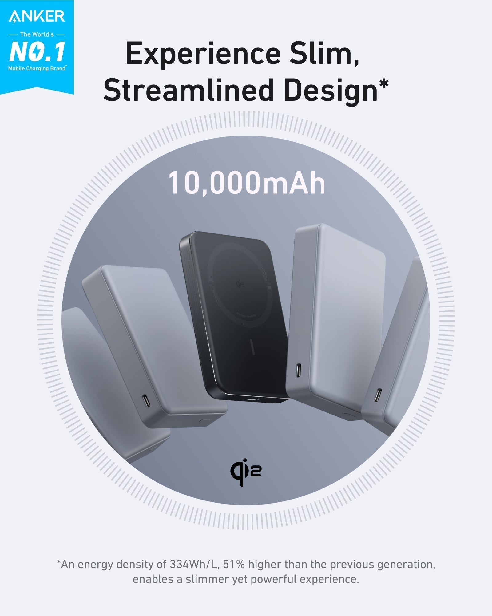MagGo Power Bank (10K, Slim) H8