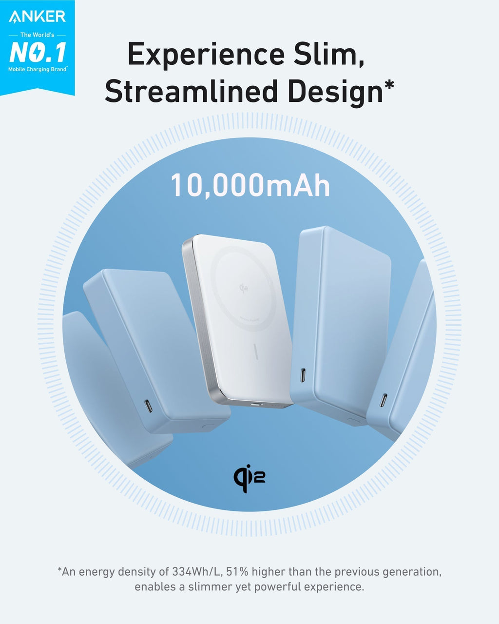 MagGo Power Bank (10K, Slim) H8