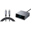 Prime Charger (250W, 6 Ports, GaNPrime) with USB-C to USB-C Cable (240W) G0