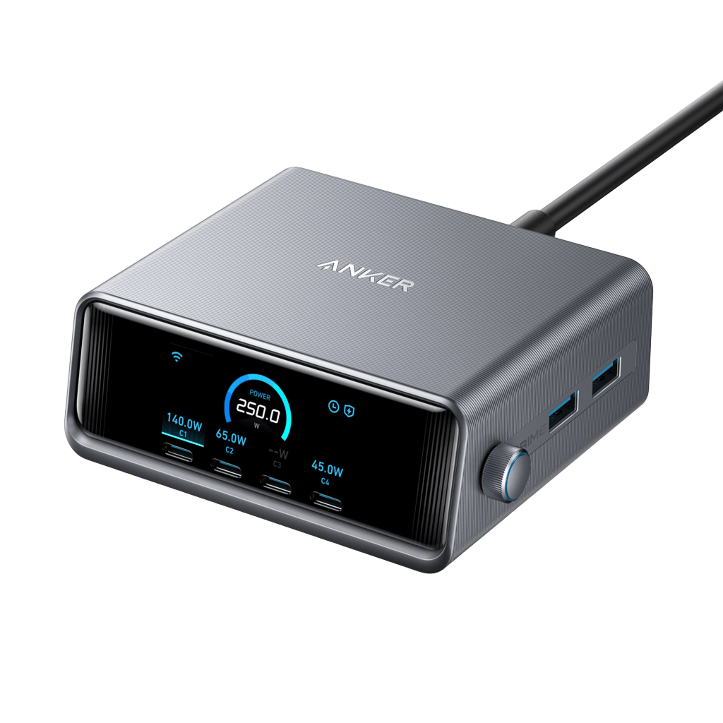 Prime Charger (250W, 6 Ports, GaNPrime) M1