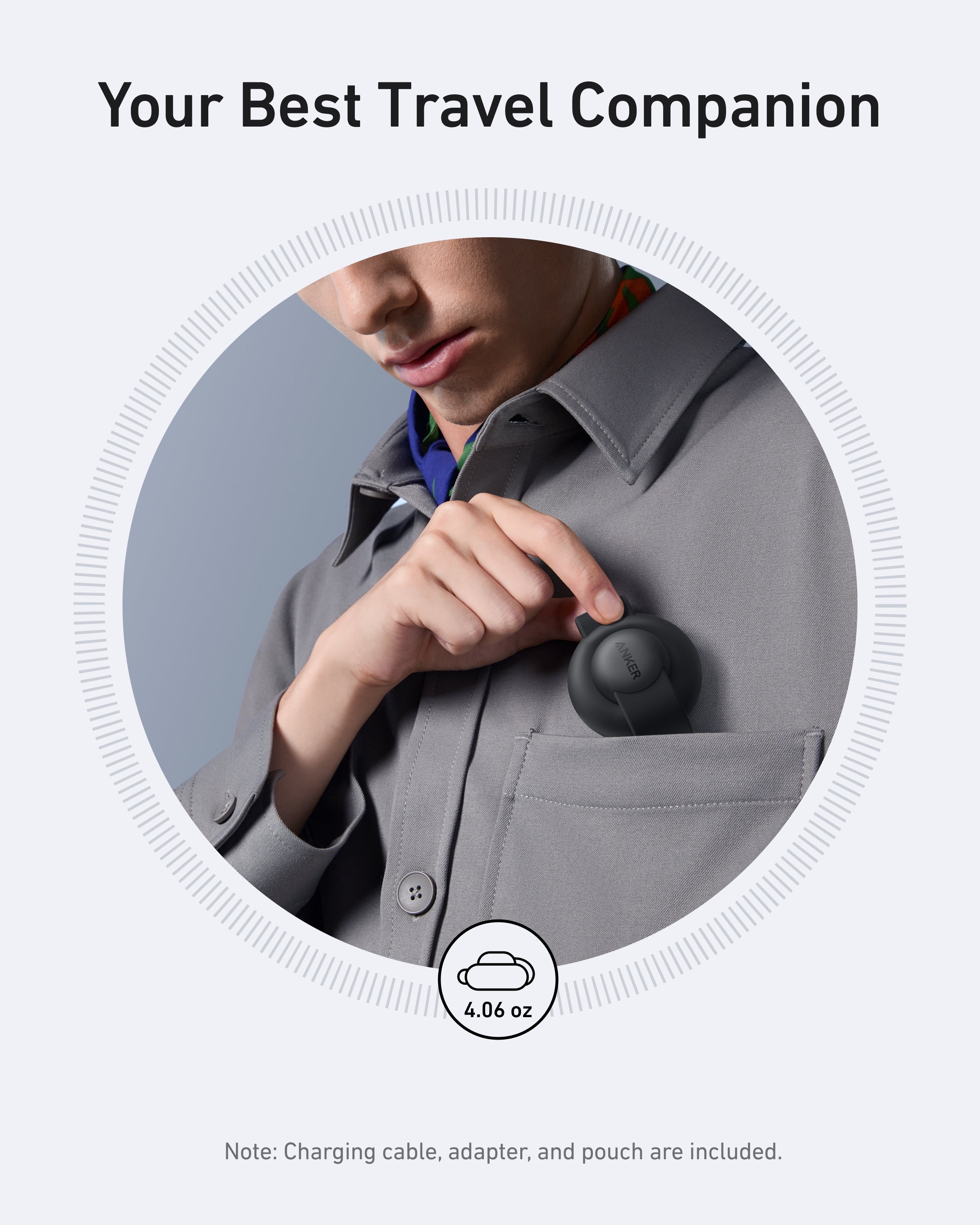 MagGo Wireless Charging Station (3-in-1, Foldable Pad) and Nano Charger (20W) Z3