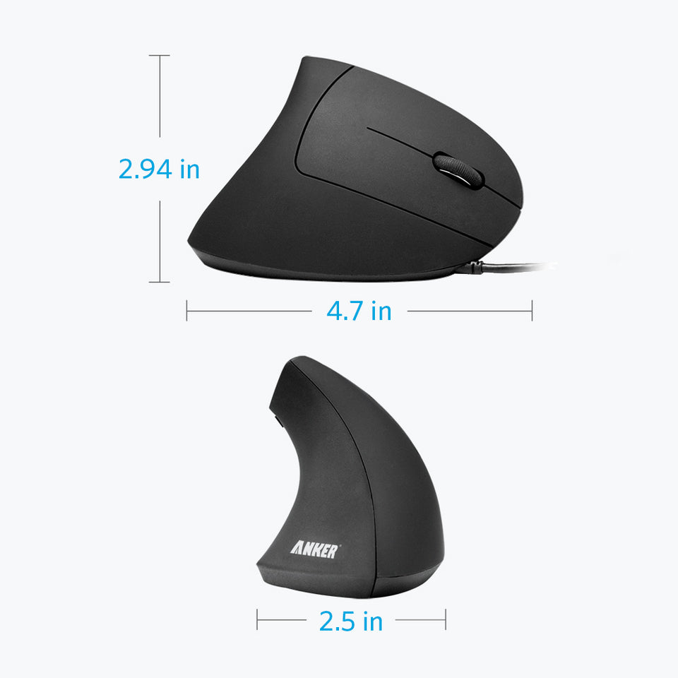 Refurbished Ergonomic Optical USB Wired Vertical Mouse L6