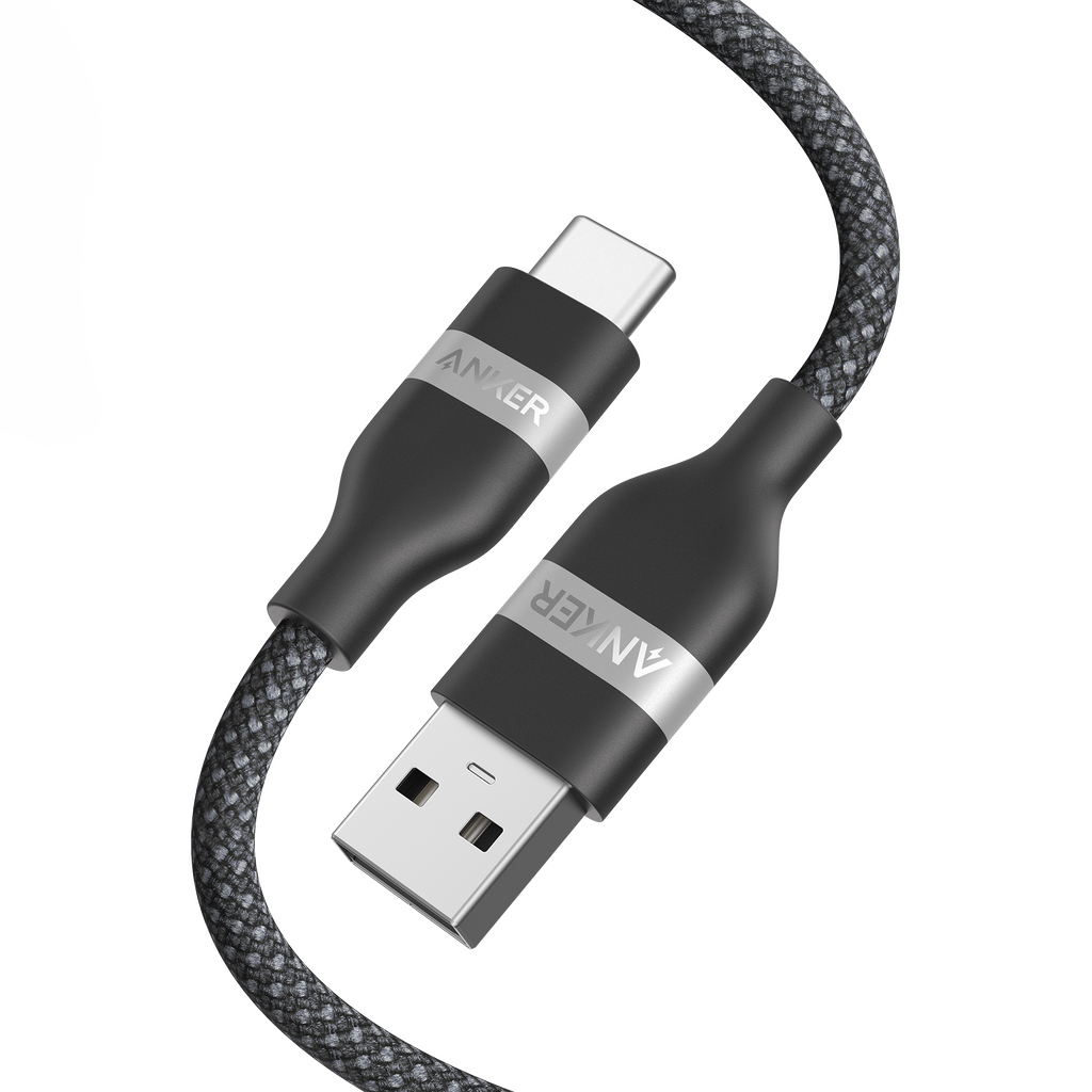 USB-A to USB-C Cable (3 ft / 6 ft, Upcycled-Braided) H0