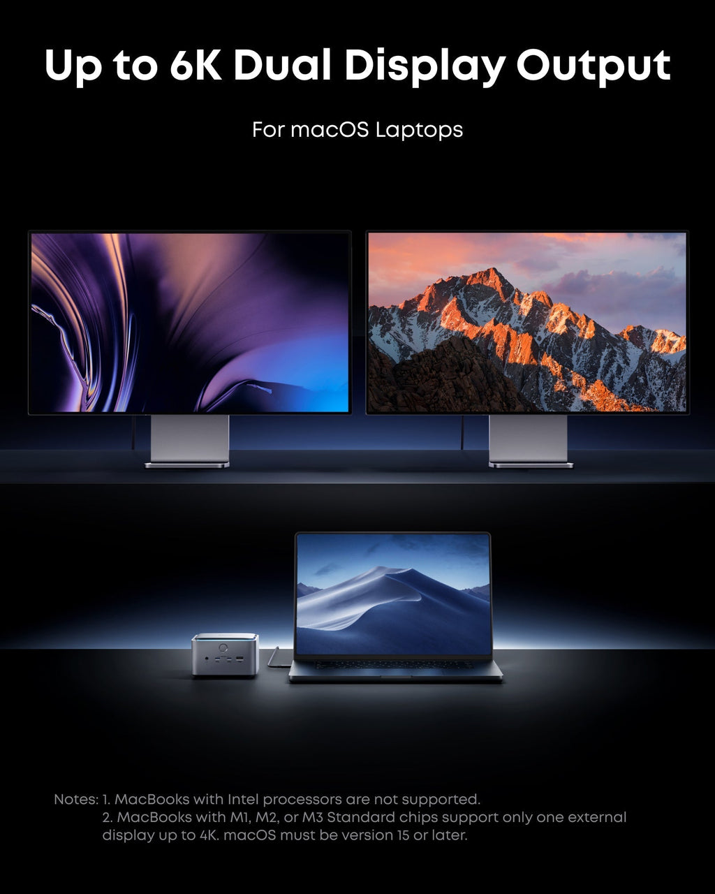 Prime TB5 Docking Station (14-in-1, 8K, Thunderbolt 5) and Thunderbolt 5 Cable (3.3 ft, 80Gbps, 240W) N9