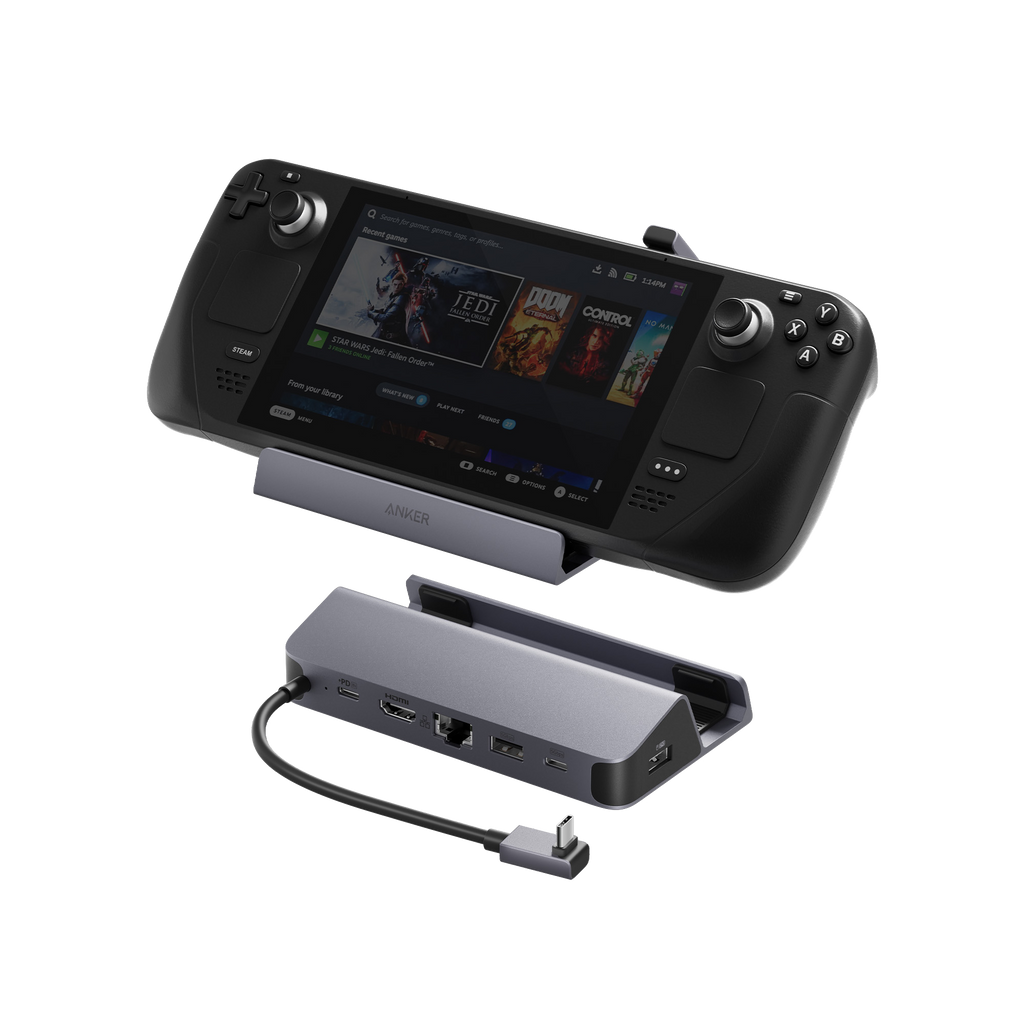 USB-C Hub (6-in-1, For Handheld Game Console) O3