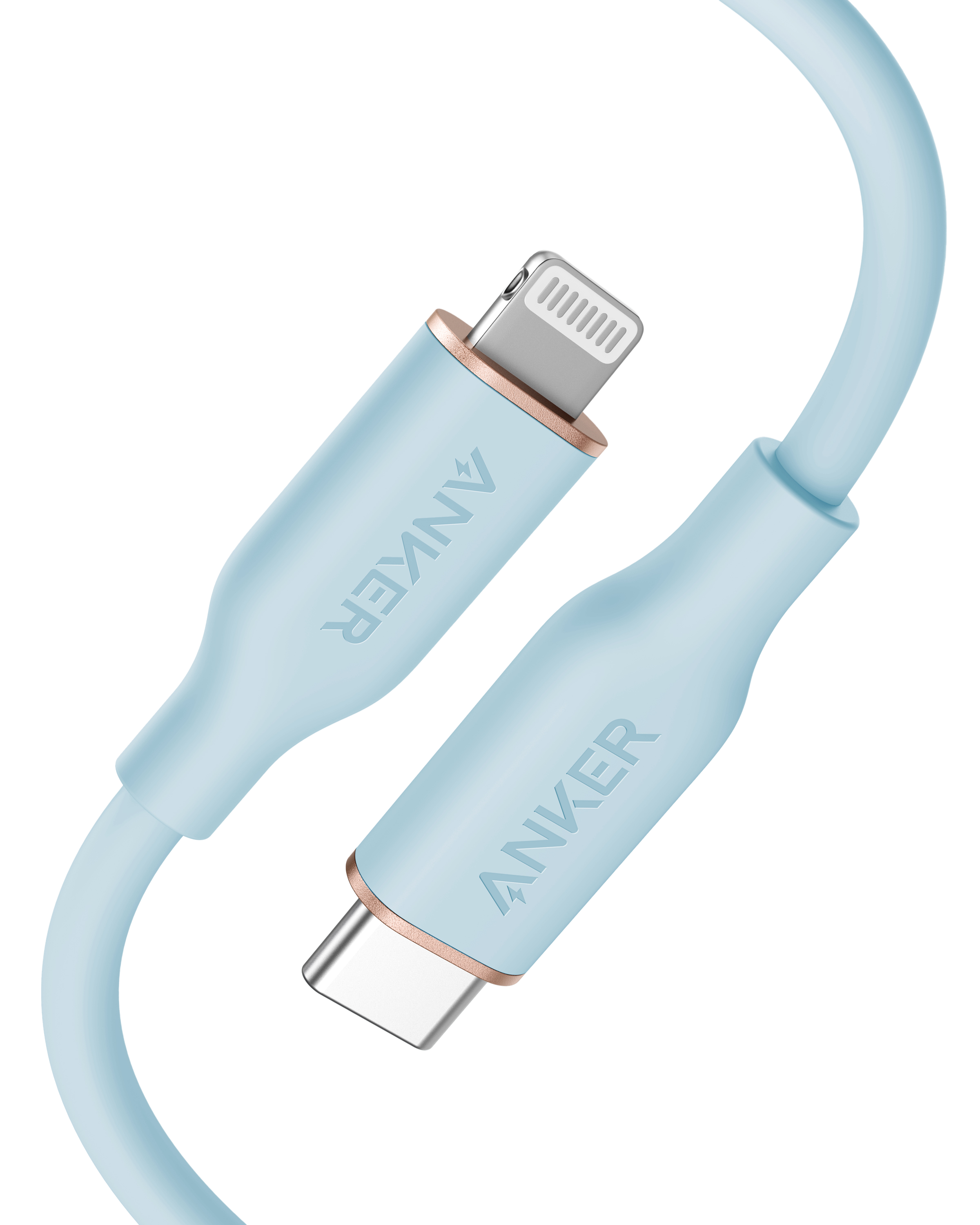 Refurbished 641 USB-C to Lightning Cable (Flow, Silicone) S4