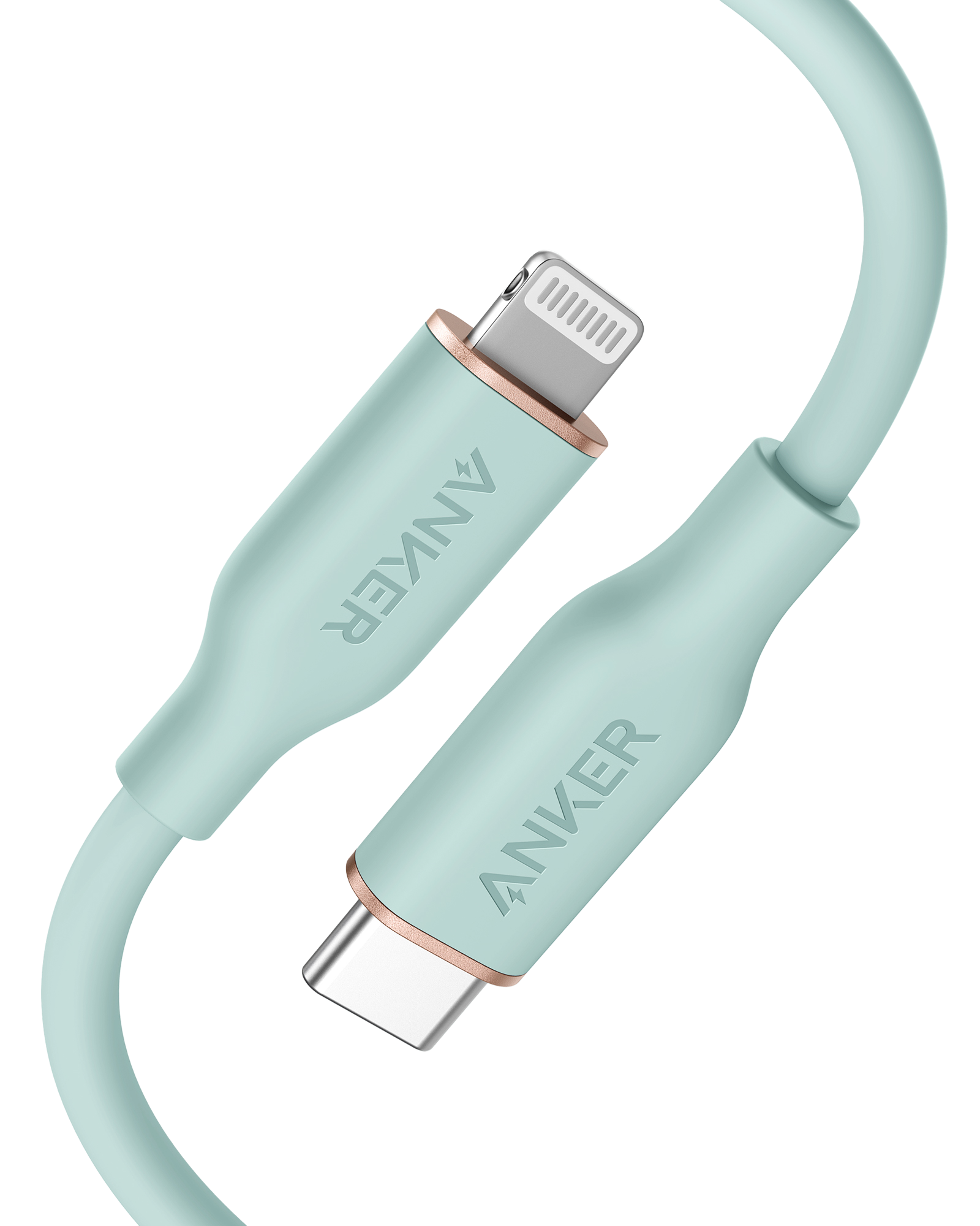 641 USB-C to Lightning Cable (Flow, 3 ft Silicone) Q6