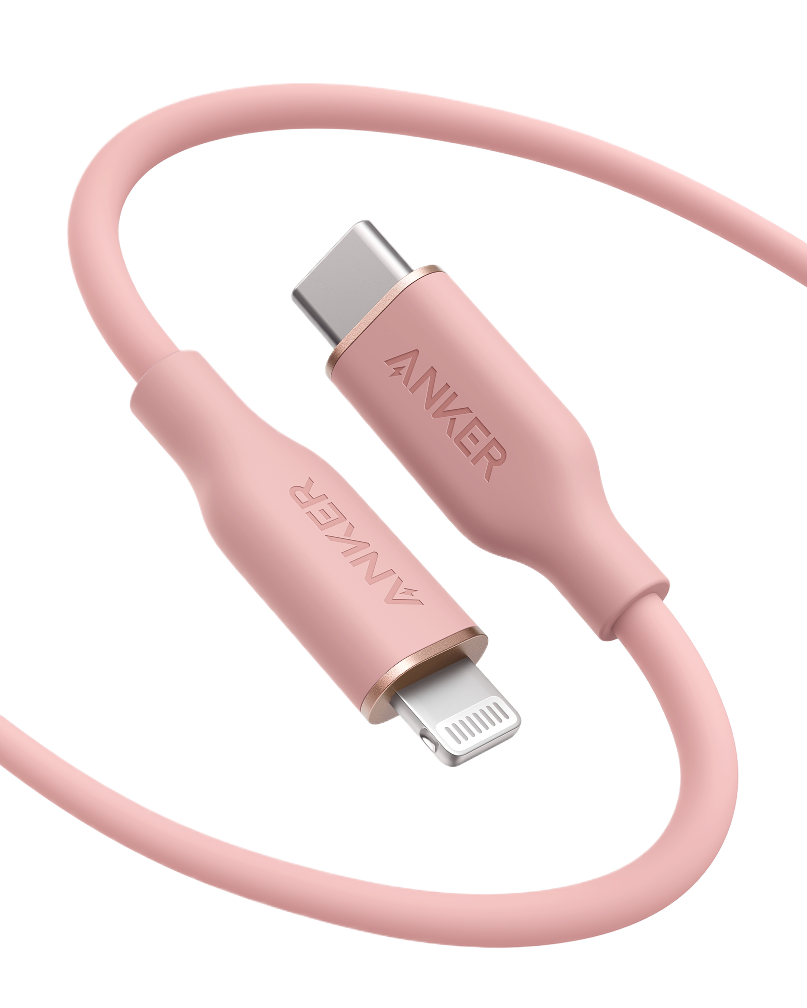 641 USB-C to Lightning Cable (Flow, 3 ft Silicone) Q6