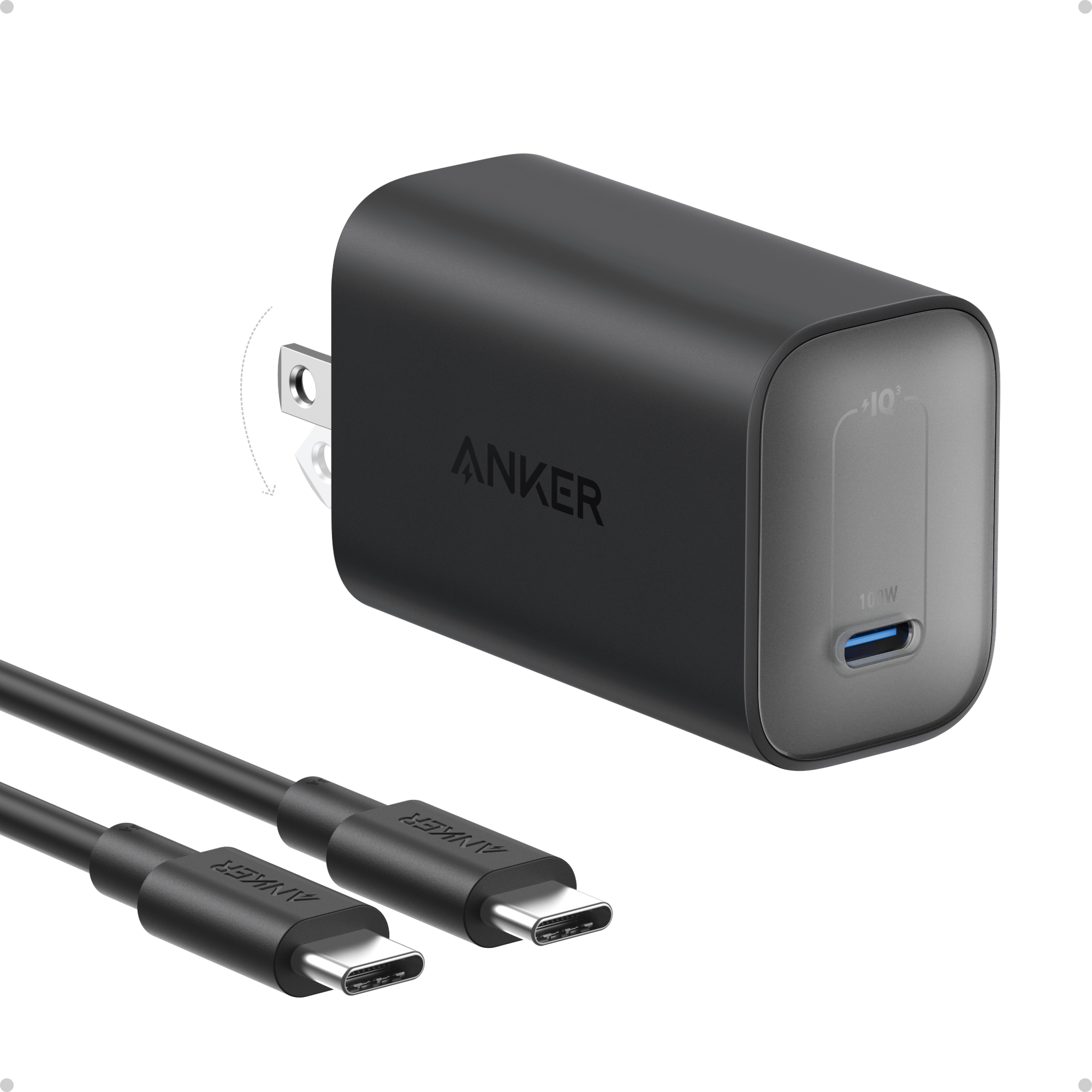 Nano Charger (100W) with USB-C Cable V9