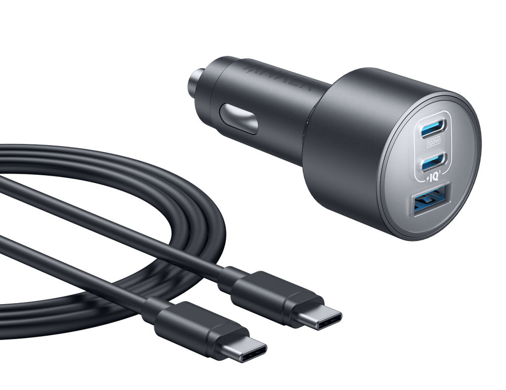 Nano Car Charger (167.5W, 3 Ports) M3
