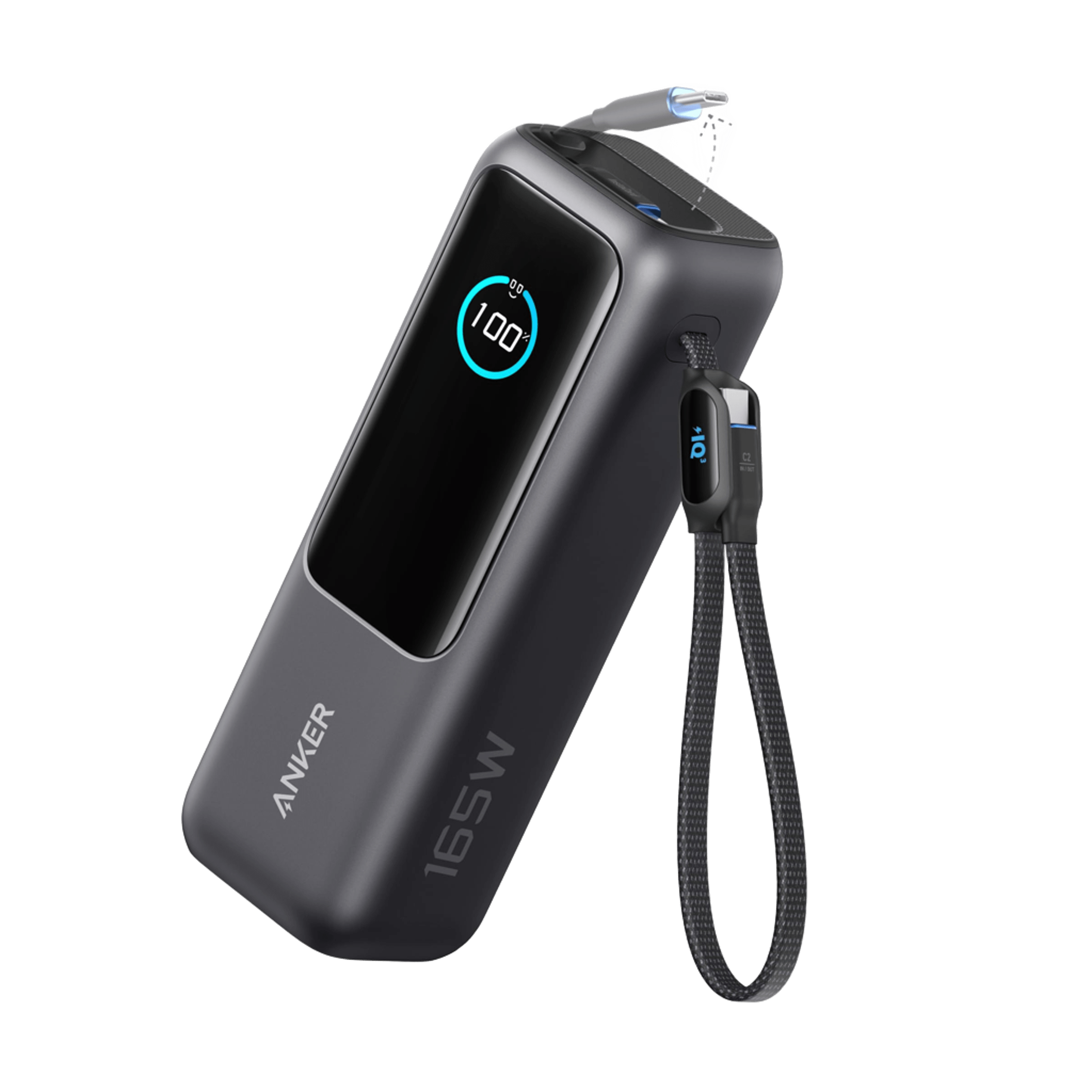 Laptop Power Bank (25K, 165W, Built-In and Retractable Cables) | Customizable J4