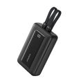 Zolo Power Bank (20K, Built-In USB-C and Lightning Cable) L5