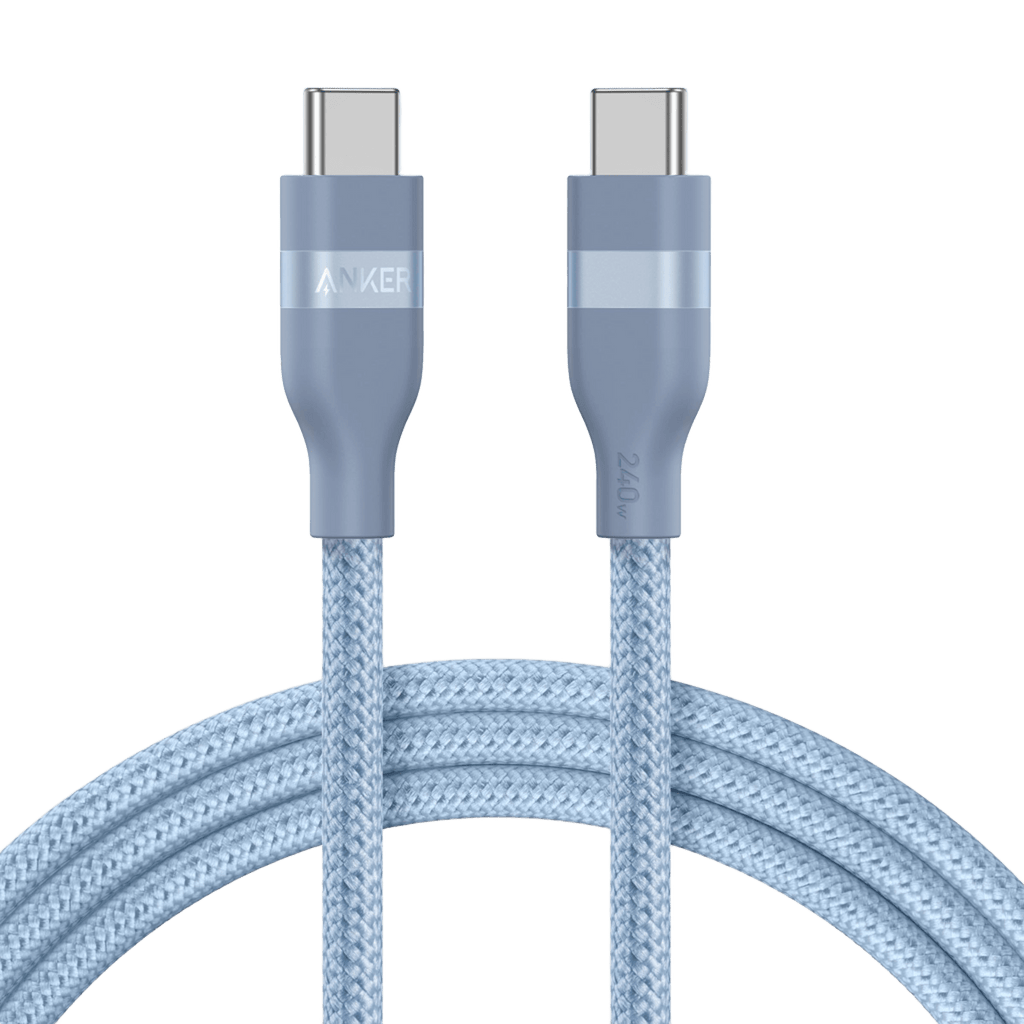 USB-C to USB-C Cable (3 ft / 6 ft, 240W, Upcycled-Braided) E6