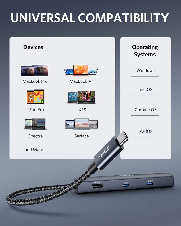 543 USB-C Hub (6-in-1, Slim) C3