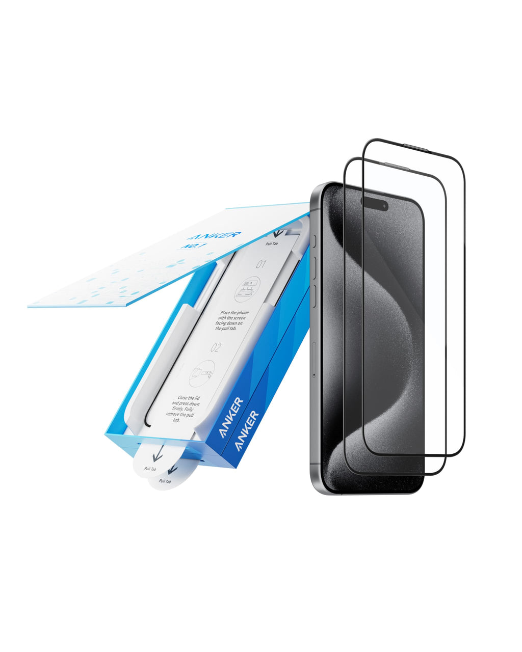 Screen Protector Kit (Aerospace-Grade Glass, 2-Pack) Q7