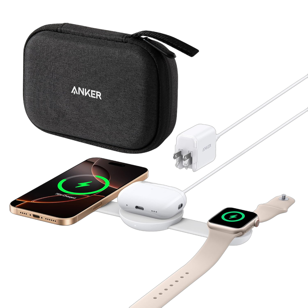MagGo Wireless Charging Station (3-in-1, Foldable Pad) Z2