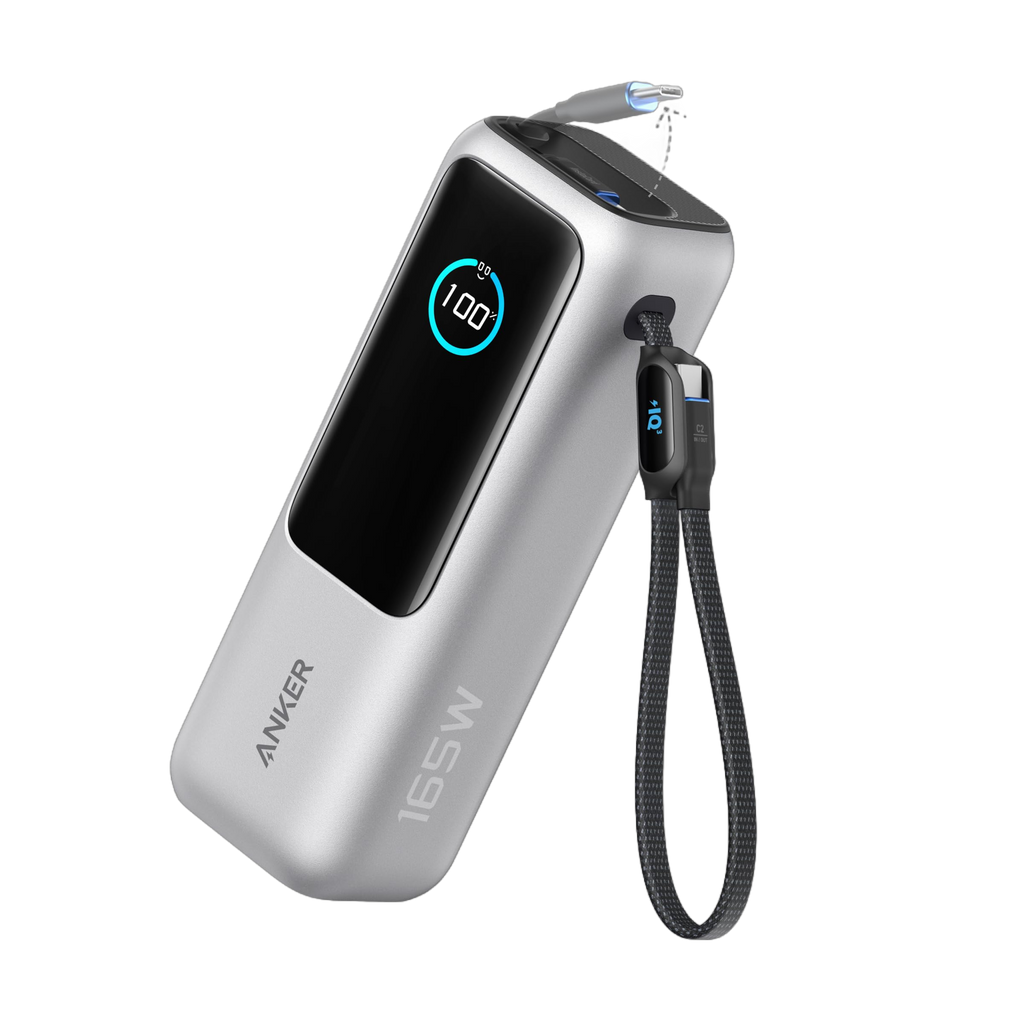 Laptop Power Bank (25K, 165W, Built-In and Retractable Cables) | Customizable J4